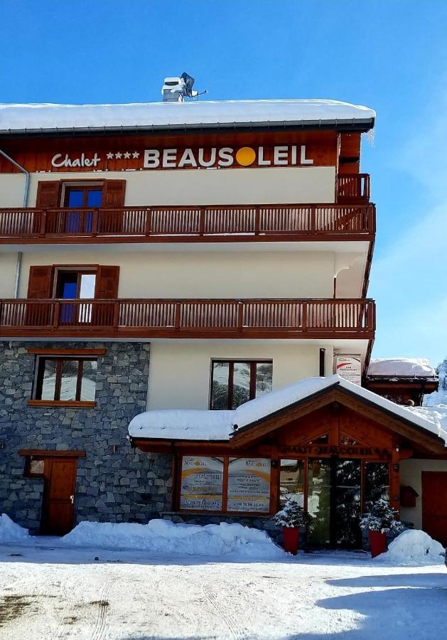 Chalet Beausoleil 4 Etoiles - Prestige - Au Pied Du Col De La Croix De Fer Saint-Sorlin-dʼArves Exteriér fotografie
